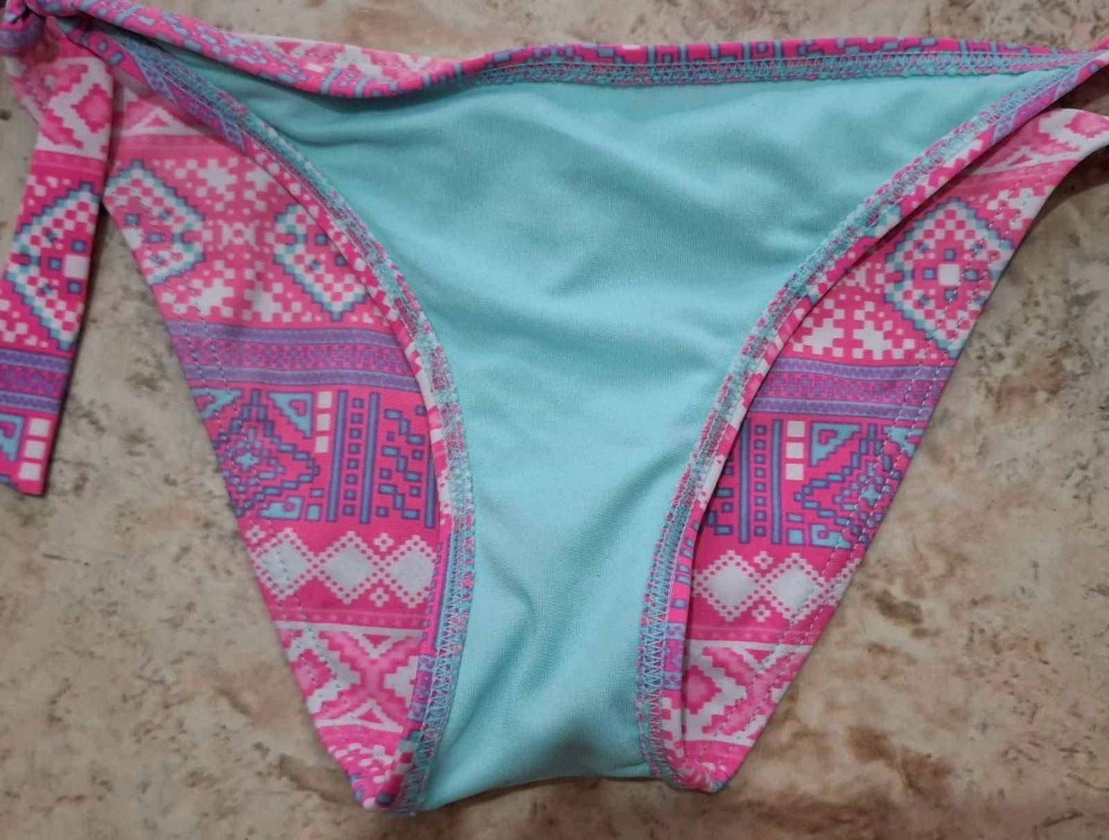 Bikini Suiteblanco Rosa limite edition Y2K – photo 7